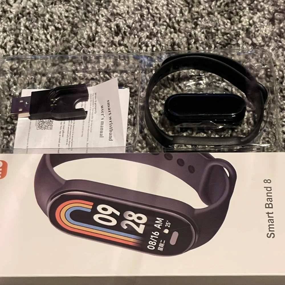 NWOT Xiaomi Smart Band 8 - Black